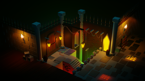 LowPoly Dungeon  preview image
